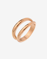 Duality Ring Rose Gold