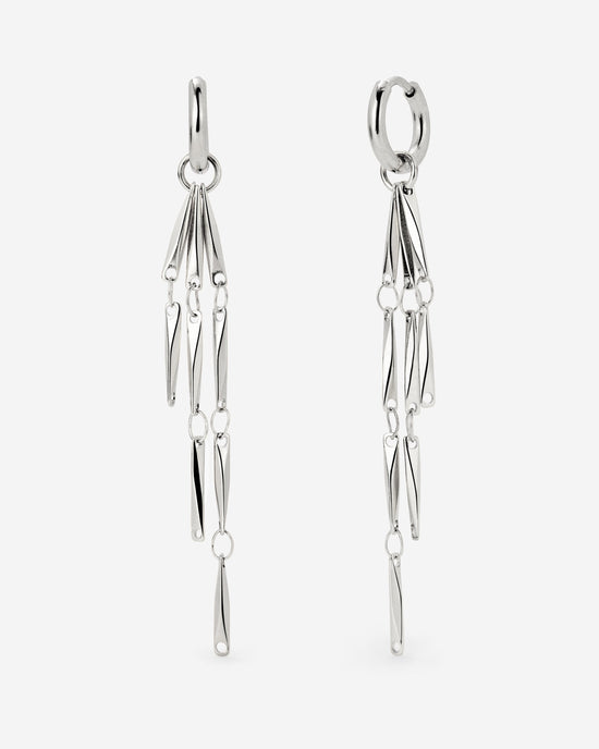 Wind Chime Hoop Set Baby Silver