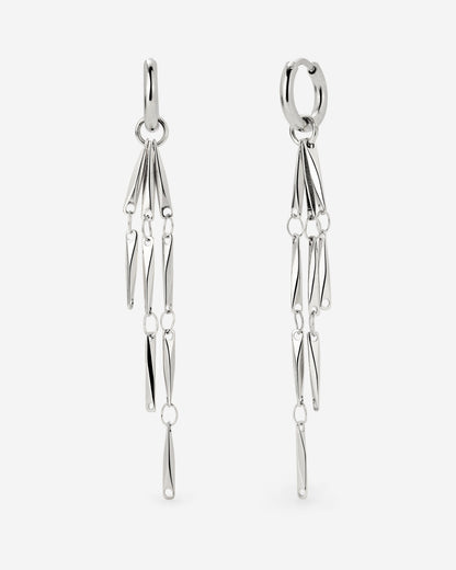 Wind Chime Hoop Set Baby Silver