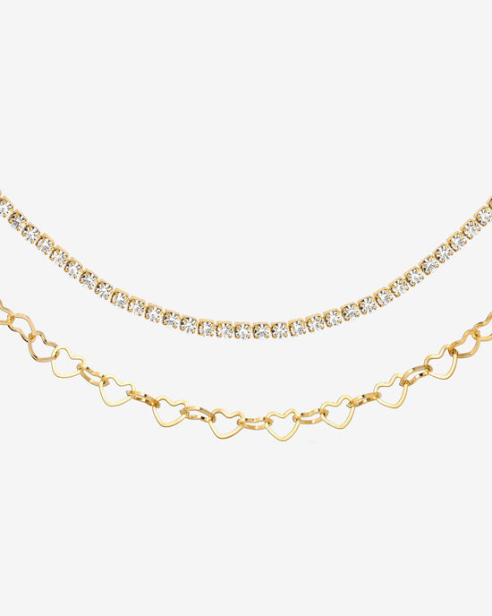 Glam Lover Necklace Bundle gold