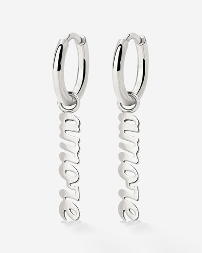 Amore puro Hoop Set Small Silver