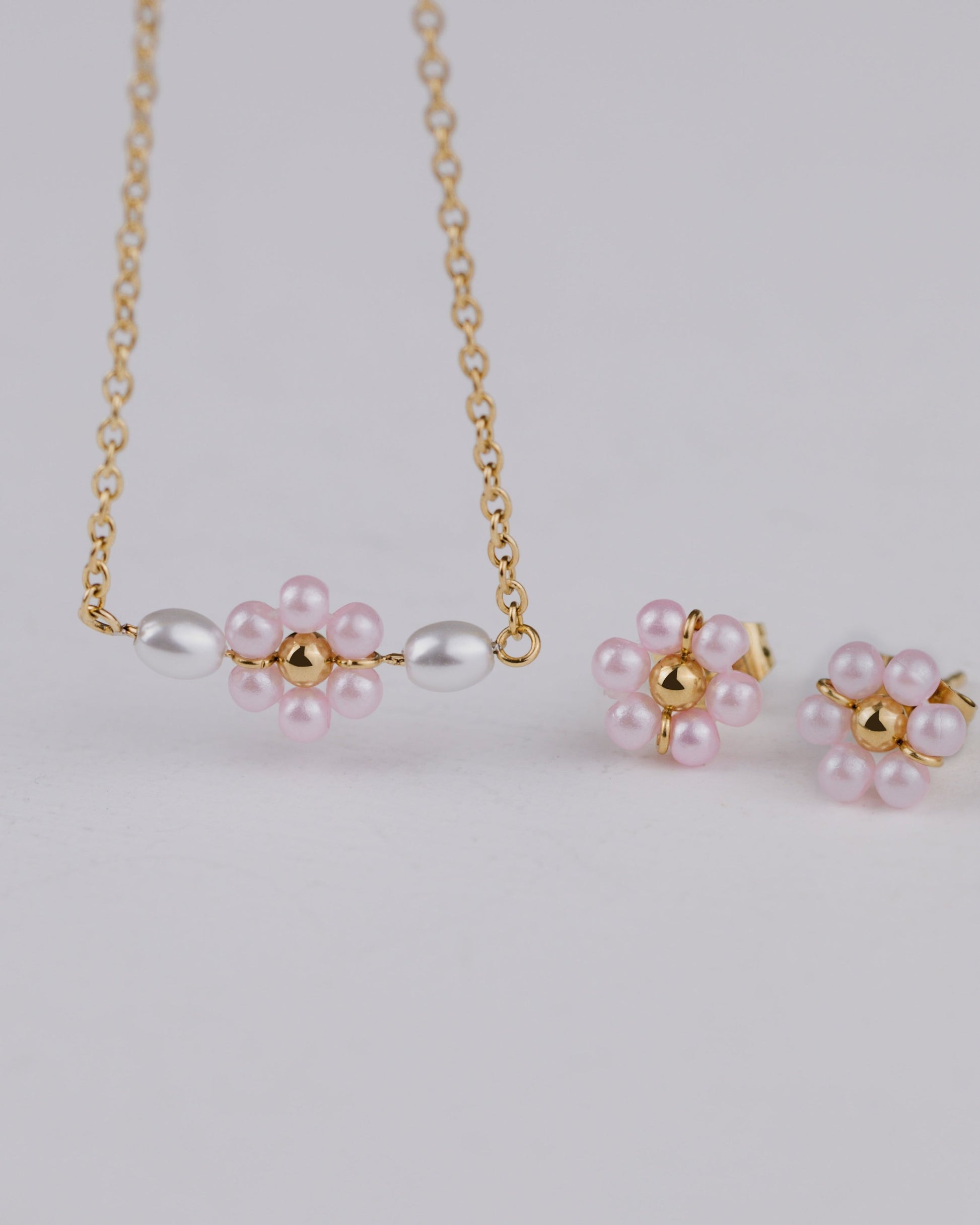 Pretty Pink Daisy Bundle Silver