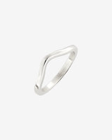 Gentle Curve Ring Silver