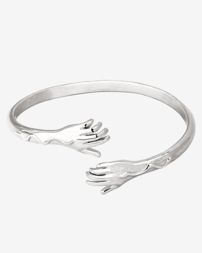 Love Lisa Hug Bangle Silver
