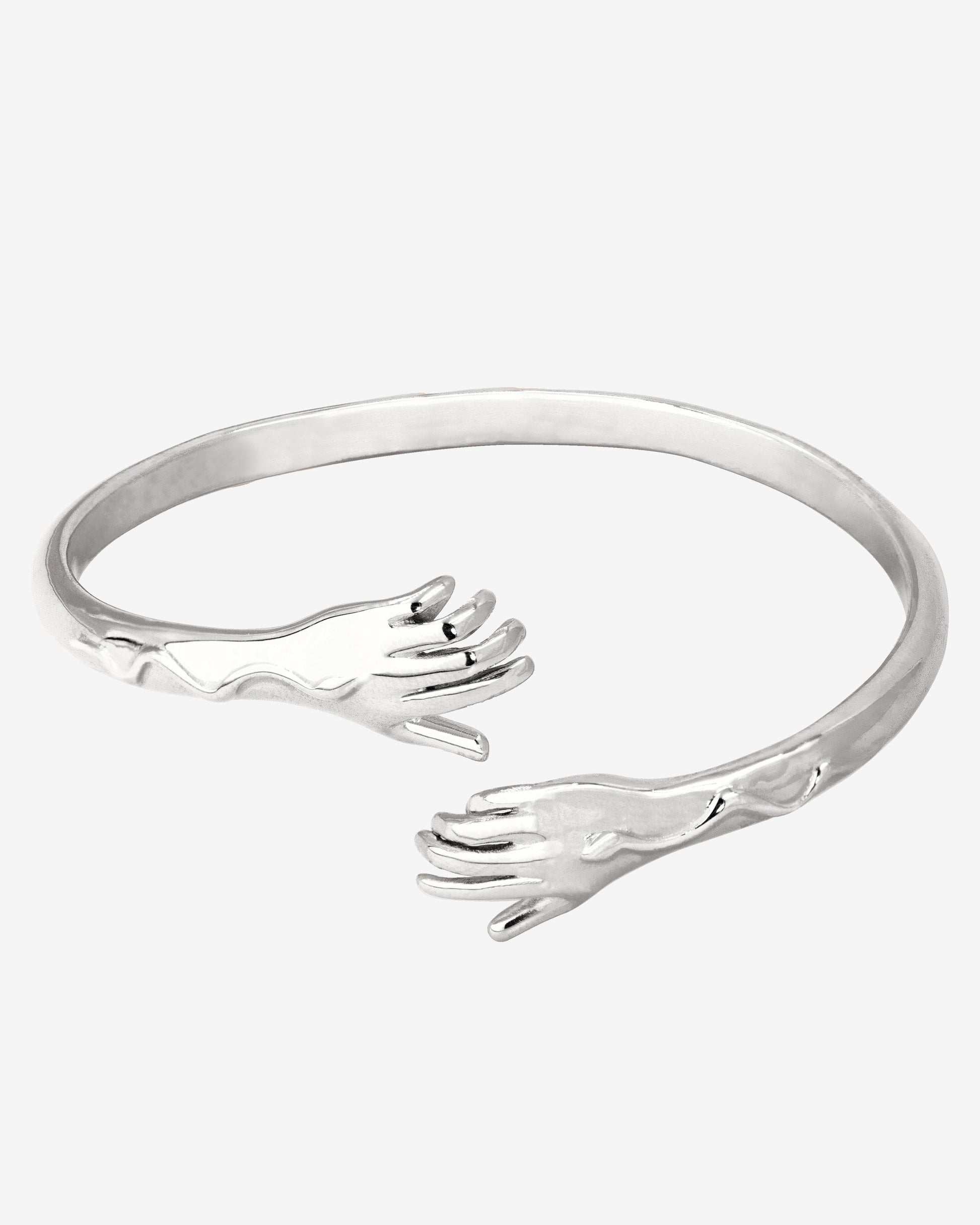 Love Lisa Hug Bangle Silver