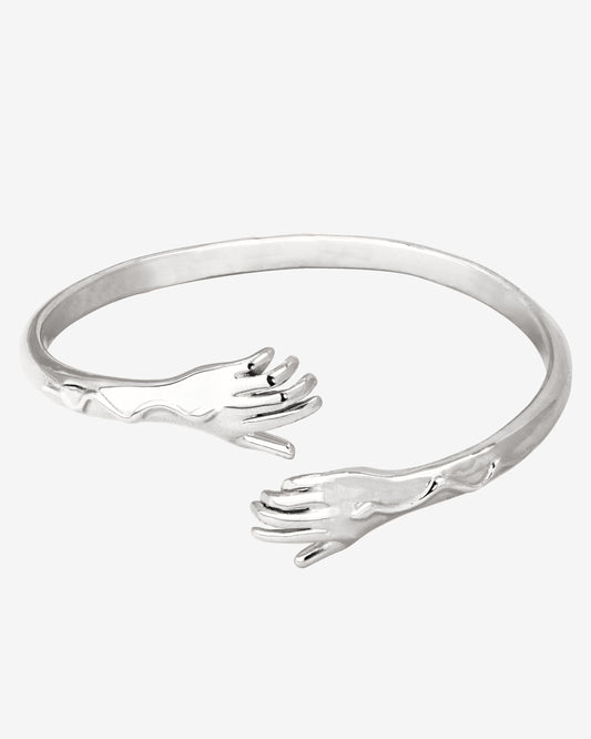 Love Lisa Hug Bangle Silver