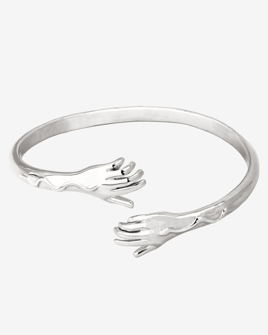 Love Lisa Hug Bangle Silver