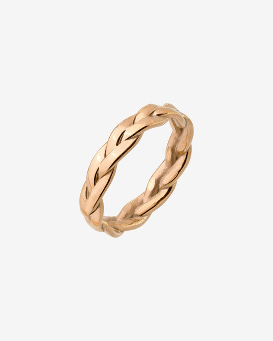 Braided Divine Ring Rose Gold