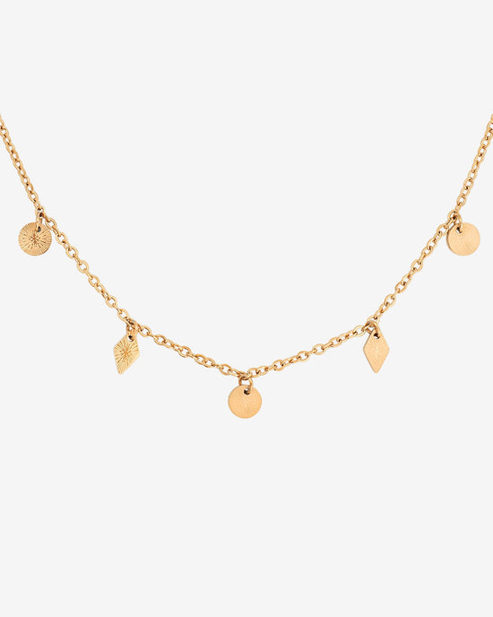 Sparkle Necklace Rose Gold