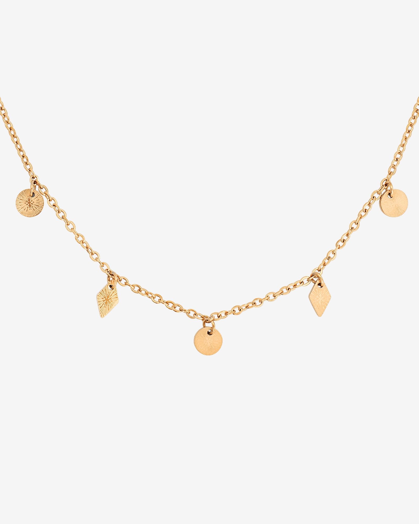 Sparkle Necklace Rose Gold
