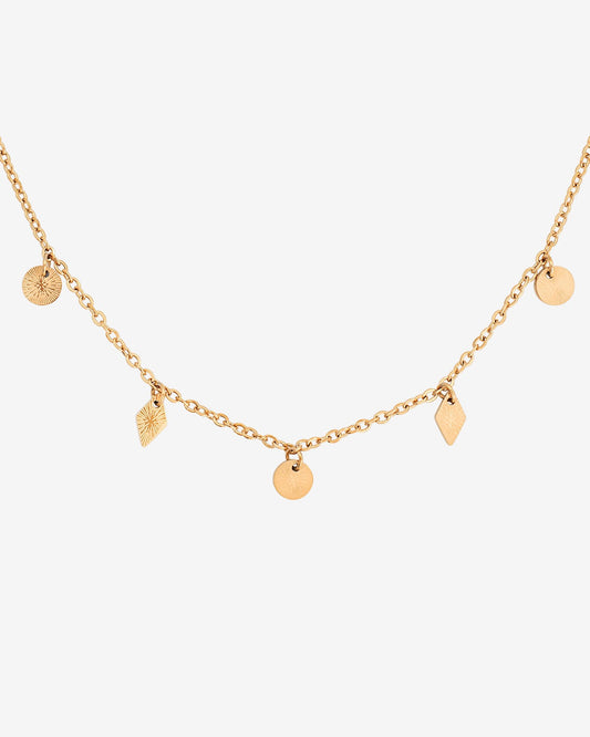 Sparkle Necklace Rose Gold