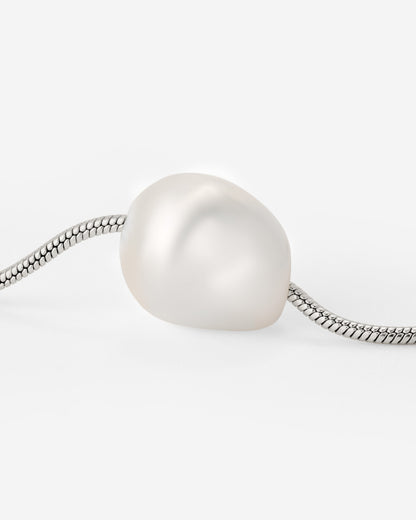 Minimalist Pearl Bundle Silver