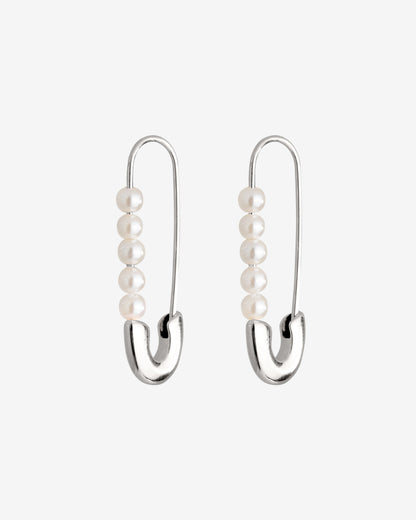 Save Me Earrings Silver