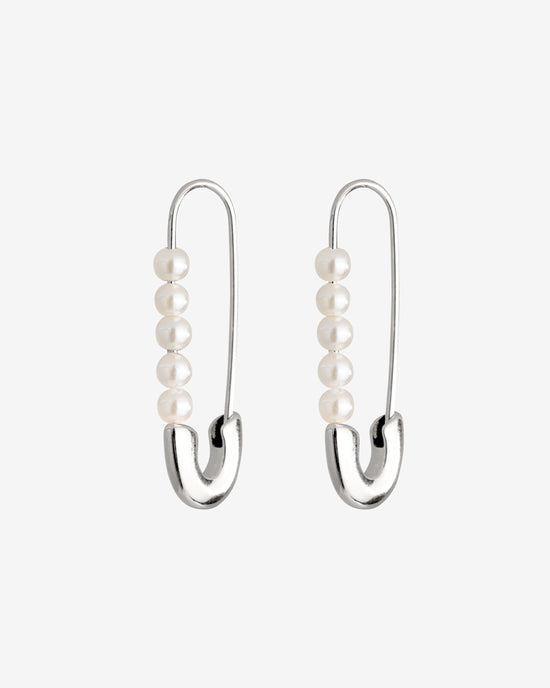Save Me Earrings Silver