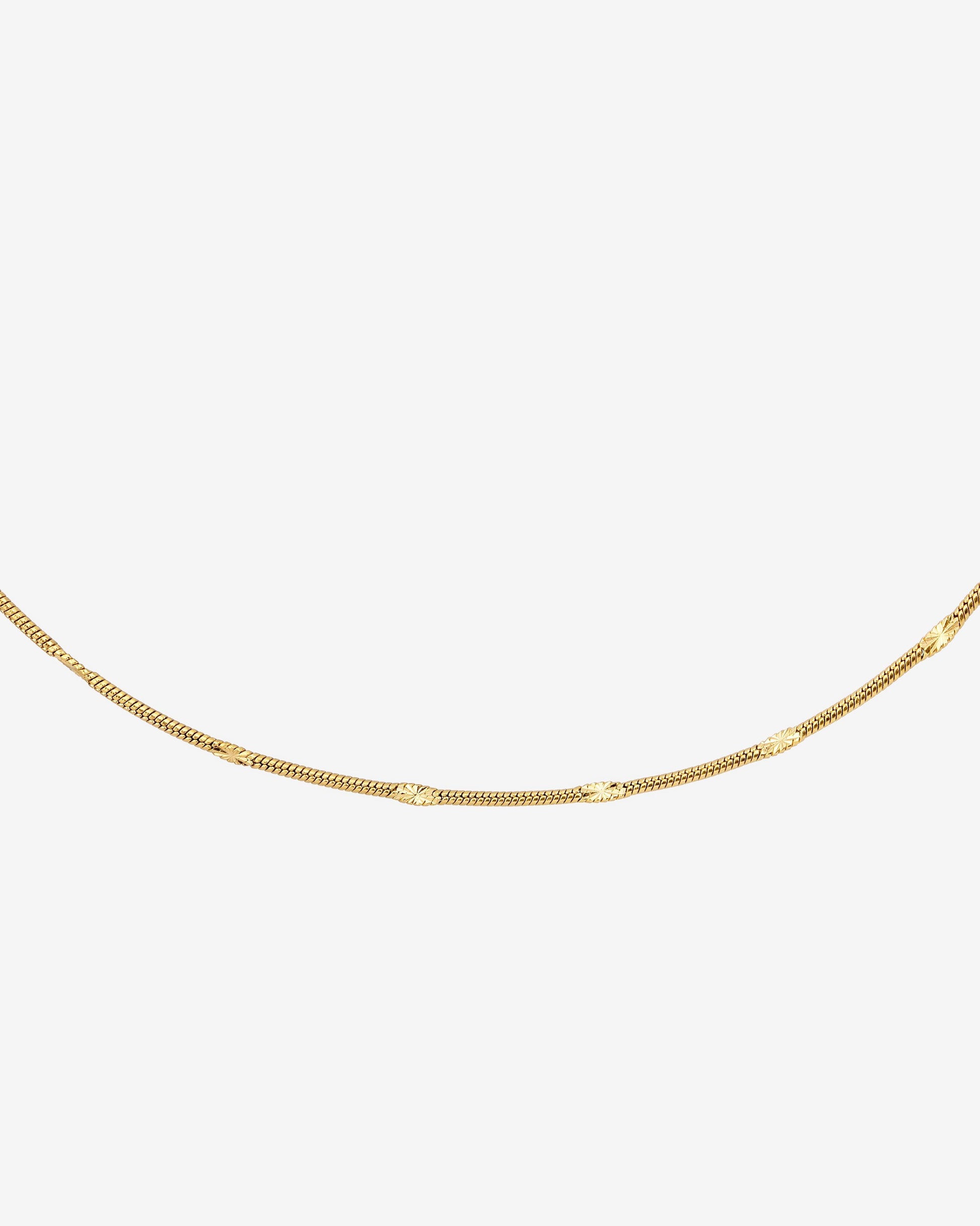 Sun Ray Necklace Gold