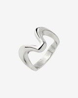 High 'n' Low Ring Silver