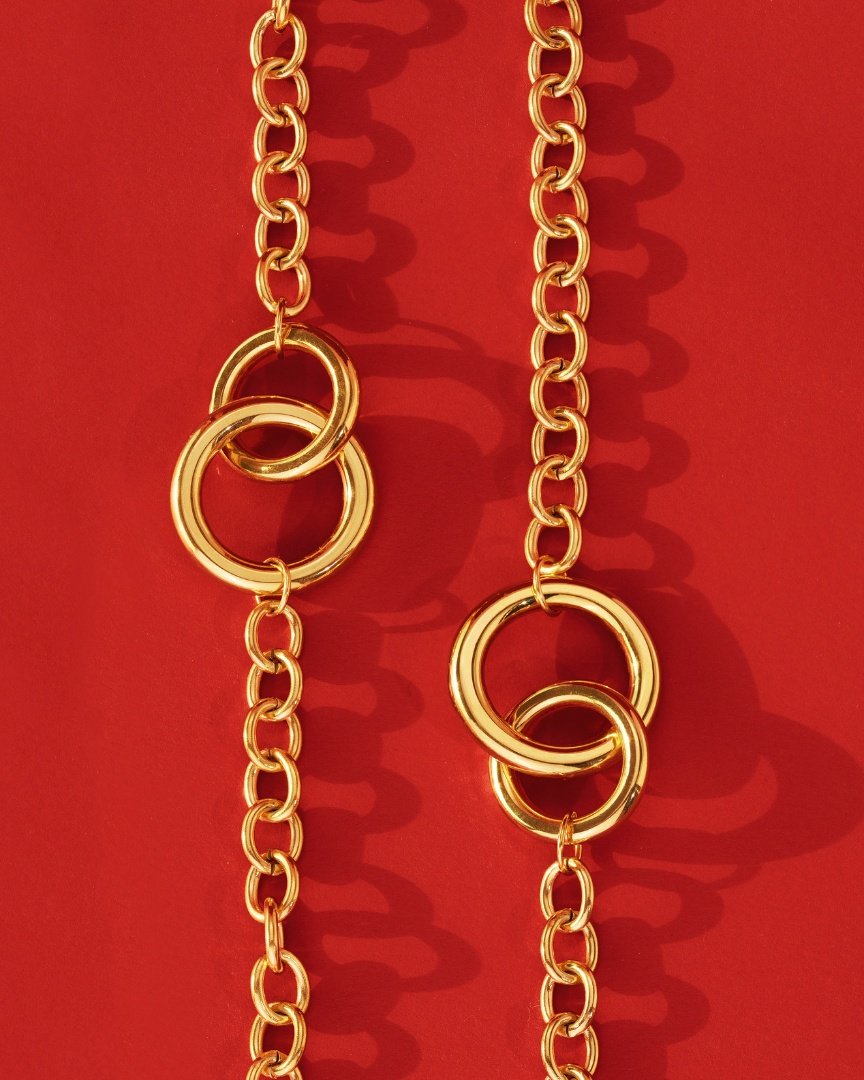 Love Me a Link Necklace Silver