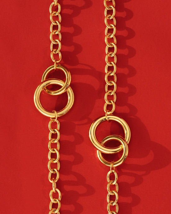 Love Me a Link Necklace Silver
