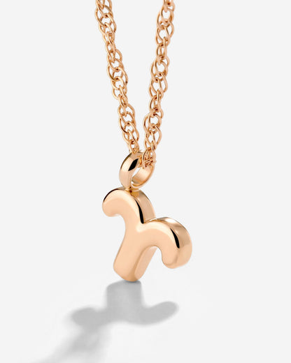 Aries Bubble Necklace Rose Gold