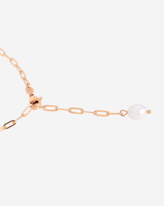 Ocean Find Y-Necklace Rose Gold