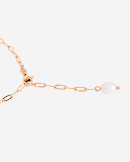 Ocean Find Y-Necklace Rose Gold