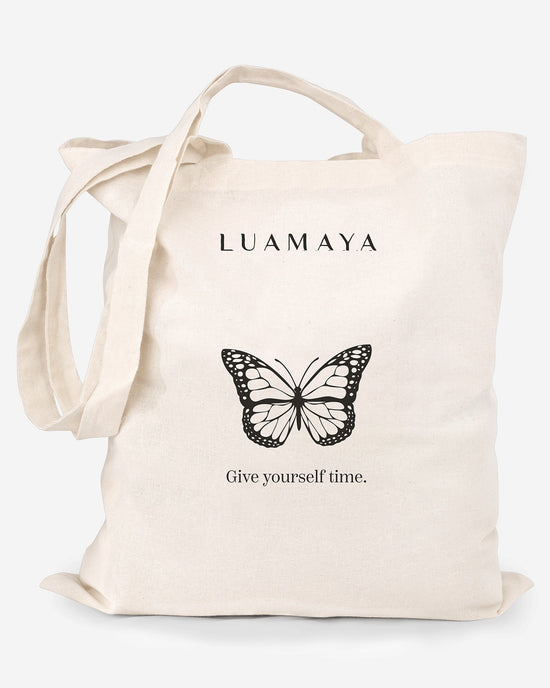 Tote bag Give yourself time