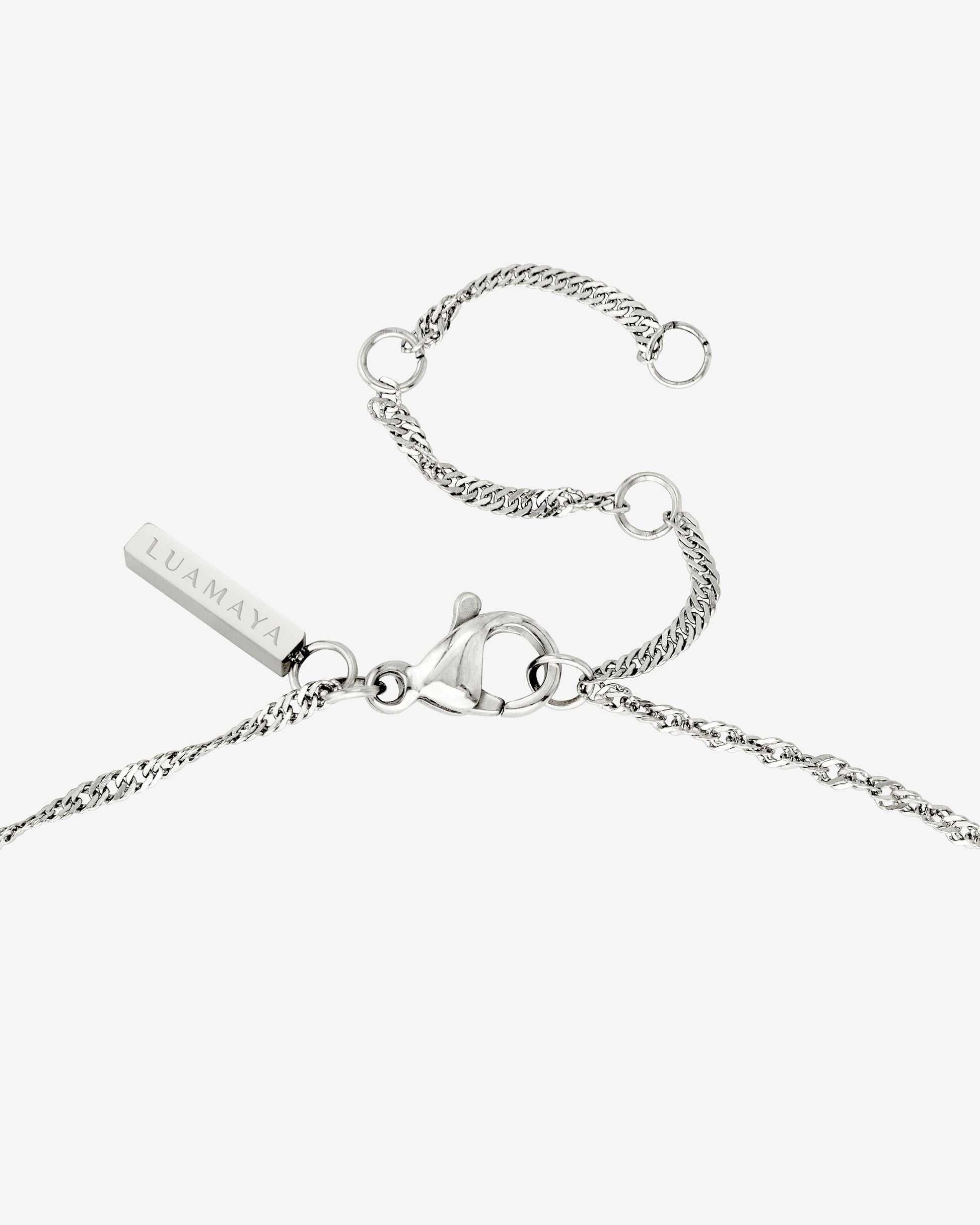 Future is female Necklace Silver