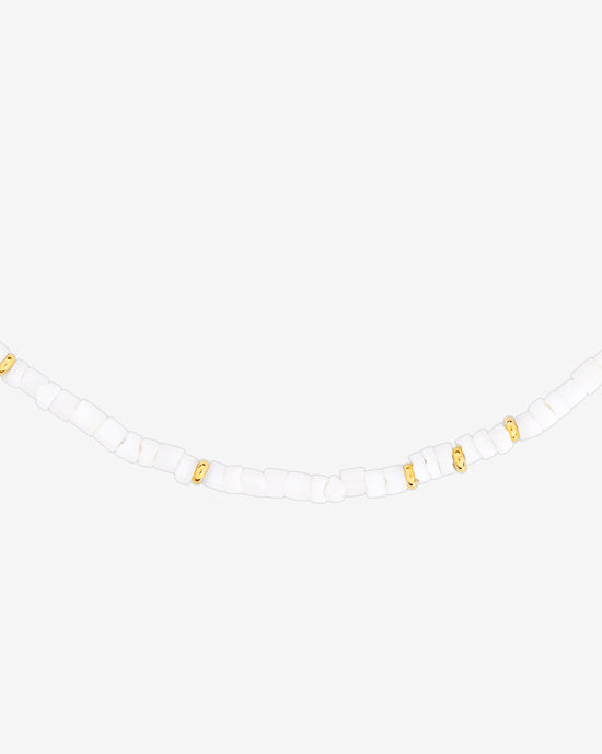 Puka Shell Necklace gold