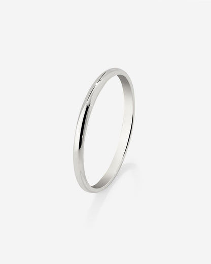 Fine Line Ring Silver