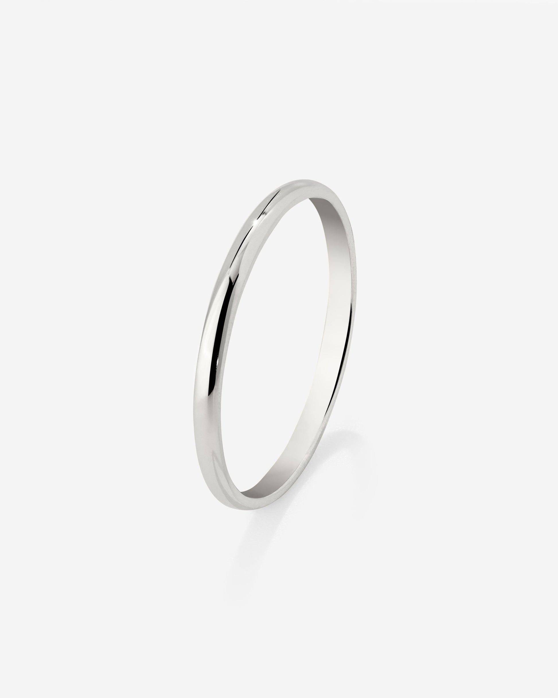 Fine Line Ring Silver
