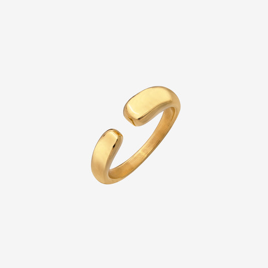 Huggie Ring Gold