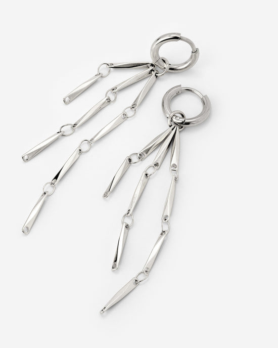 Wind Chime Hoop Set Baby Silver