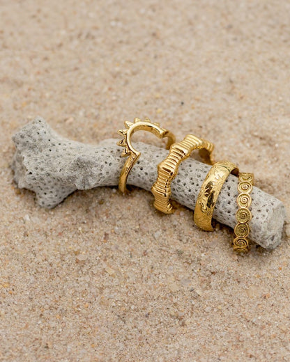 Sun Lover Ring Silver