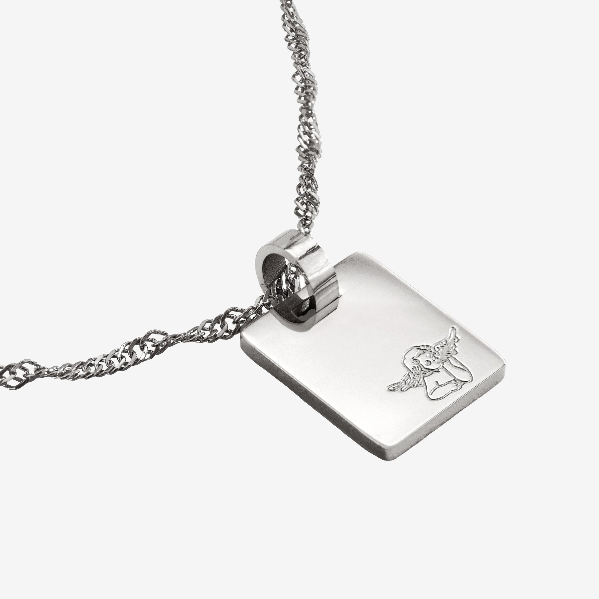 Angel Necklace Silver