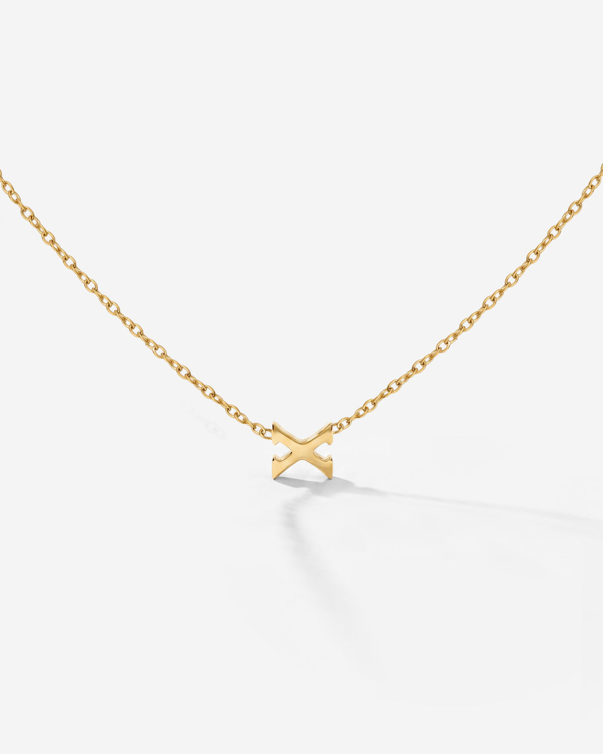 Tiny Letter Necklace