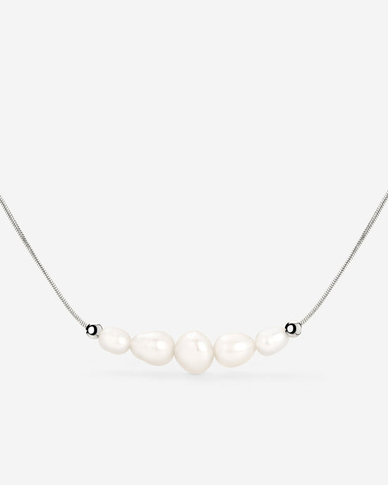 Pearlessence Choker Silver
