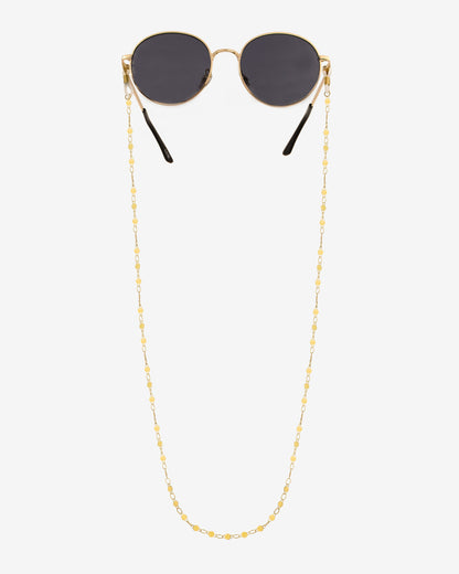 Spring Babe Sunglasses Chain Gold