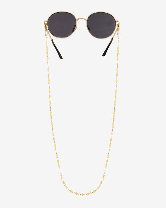 Spring Babe Sunglasses Chain Gold