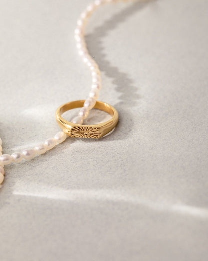 Rise & Shine Ring gold