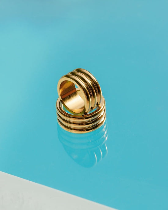 Trio Stack Ring Silver
