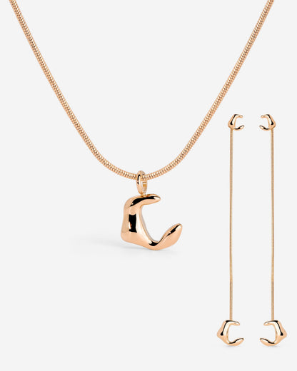Natural Nadja Bundle Rose Gold