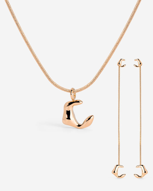 Natural Nadja Bundle Rose Gold