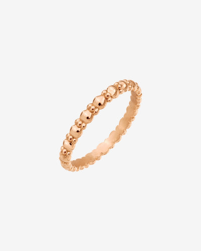 Dotted Ring Rose Gold