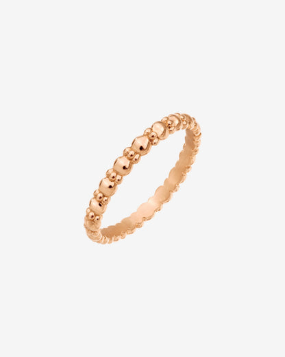 Dotted Ring Rose Gold