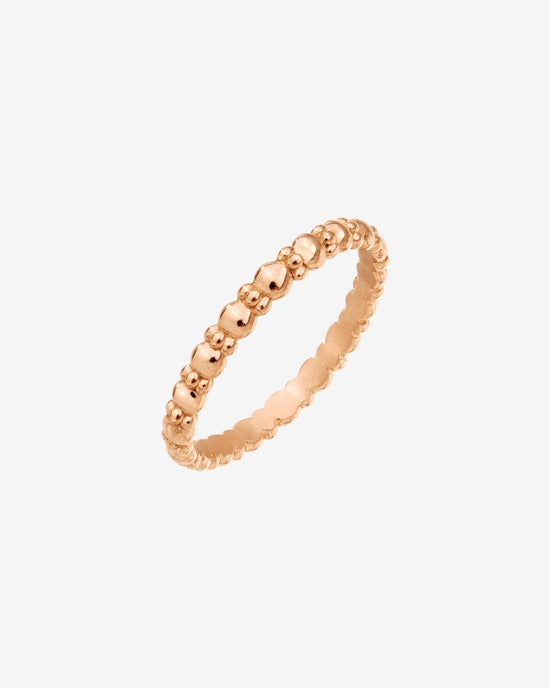 Dotted Ring Rose Gold