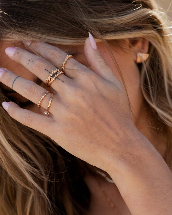 Tiny Romance Ring Rose Gold