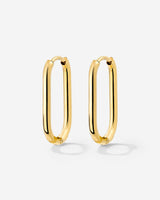 Oval Hoops Small Gold