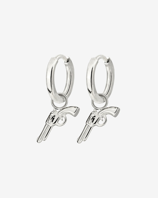 Bulletproof Hoop Set Baby Silver