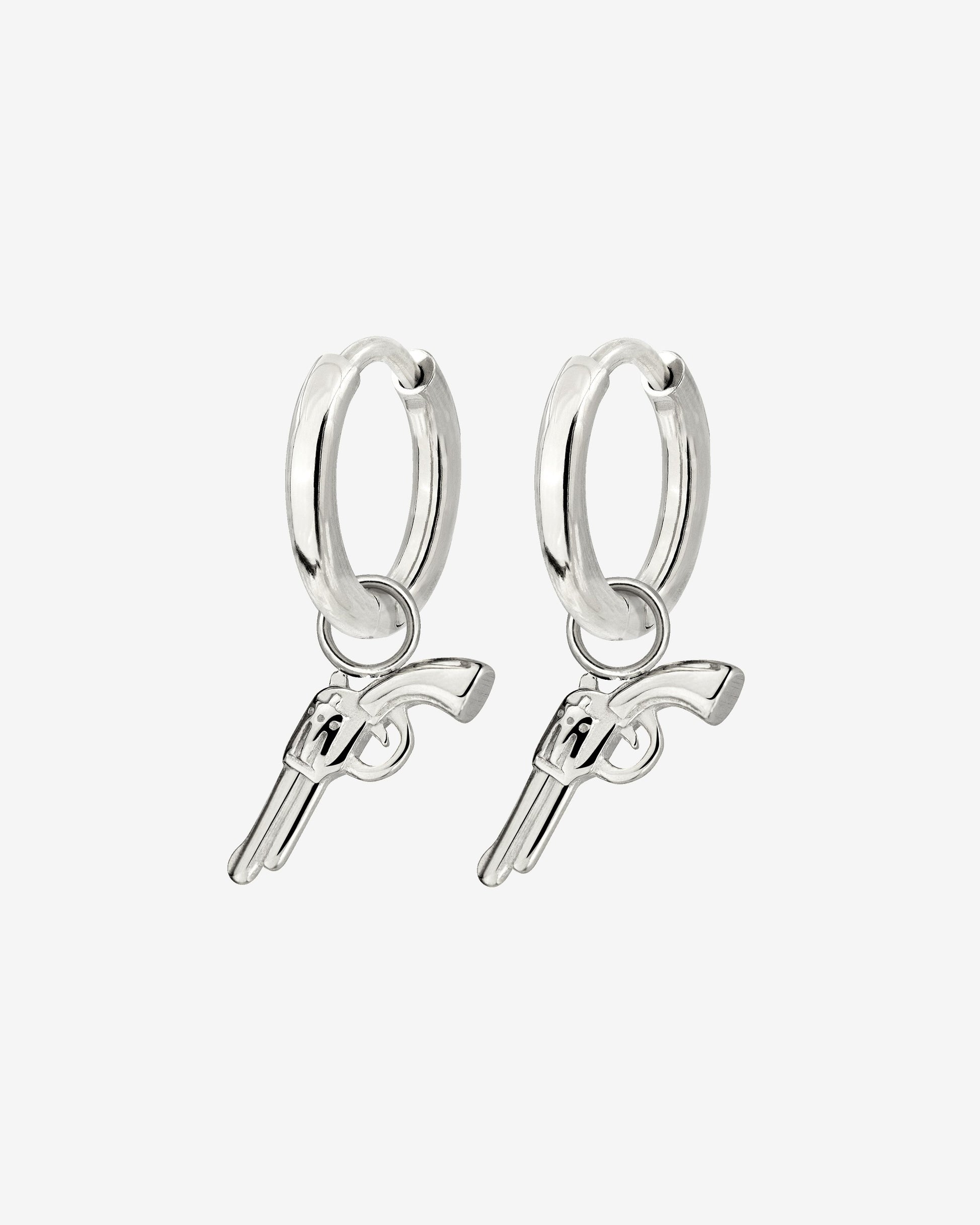 Bulletproof Hoop Set Baby Silver