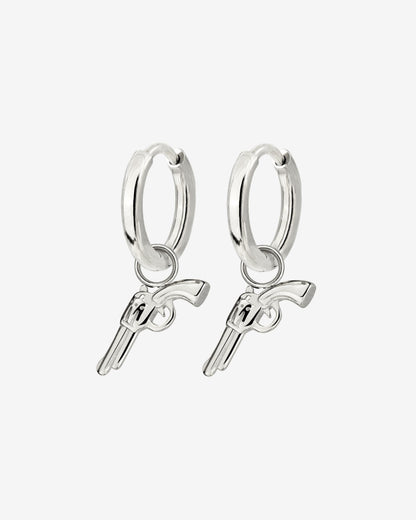 Bulletproof Hoop Set Baby Silver